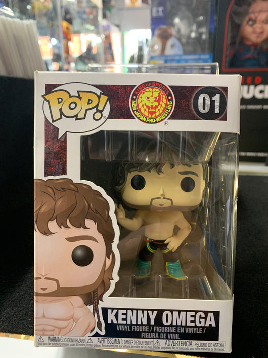 Pop funko 01 Kenny Omega box slight damage