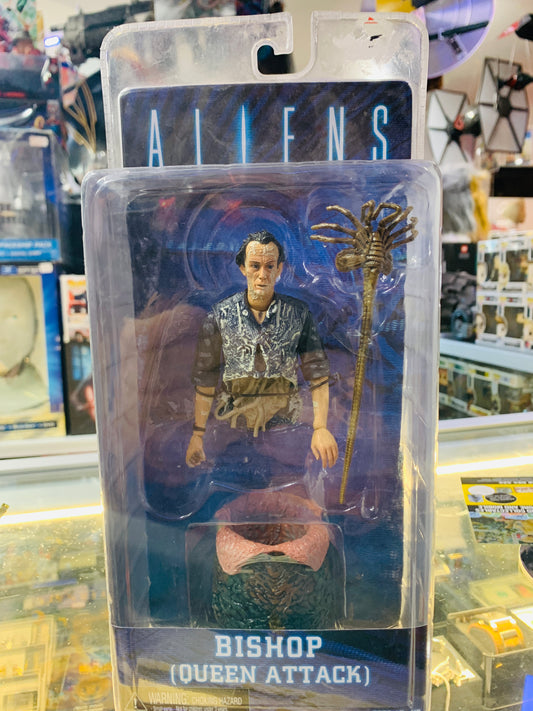 Aliens Bishop Queen Attack Neca still sealed box is used