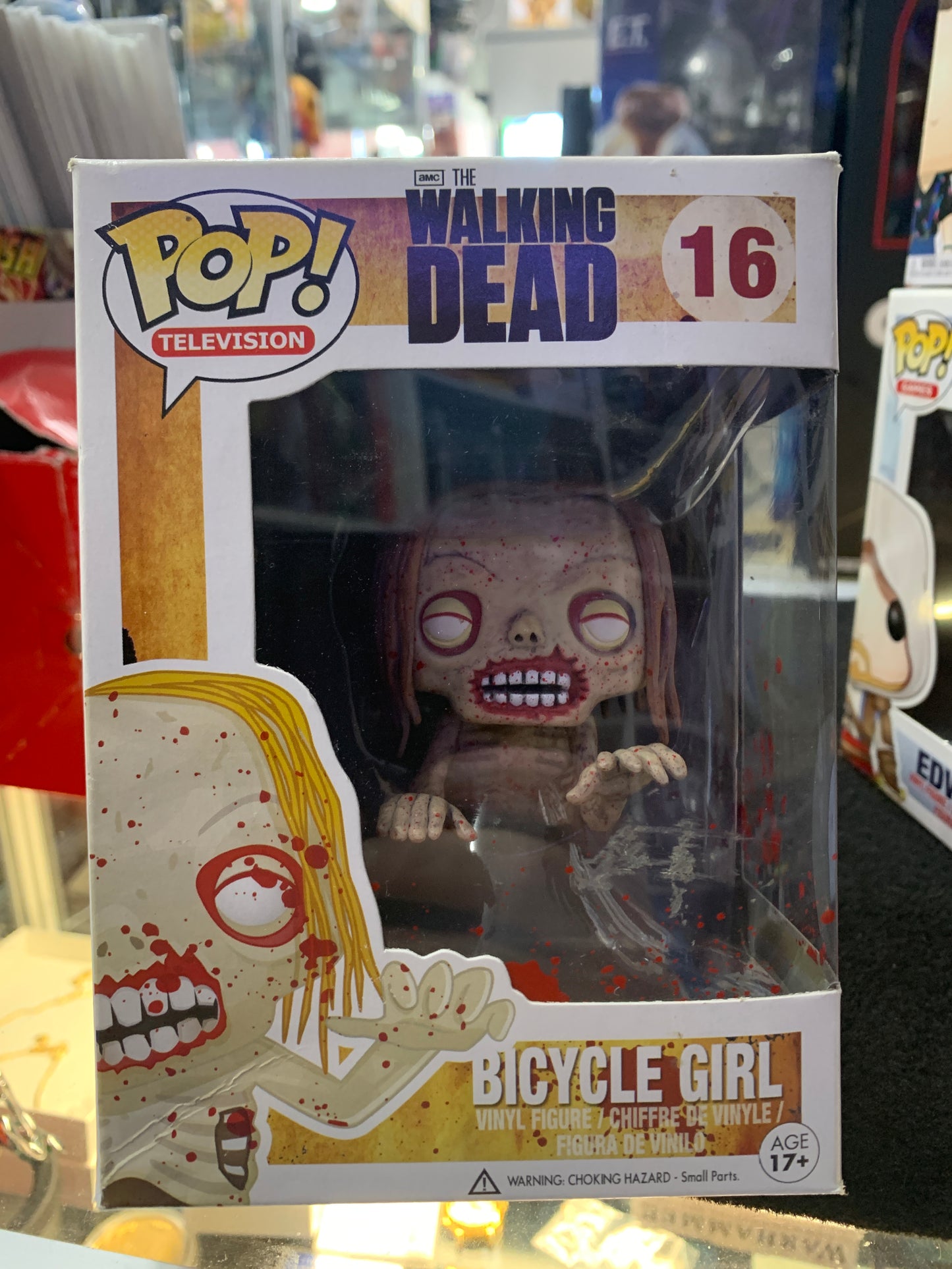 Pop Funko the walking dead 16 bicycle girl