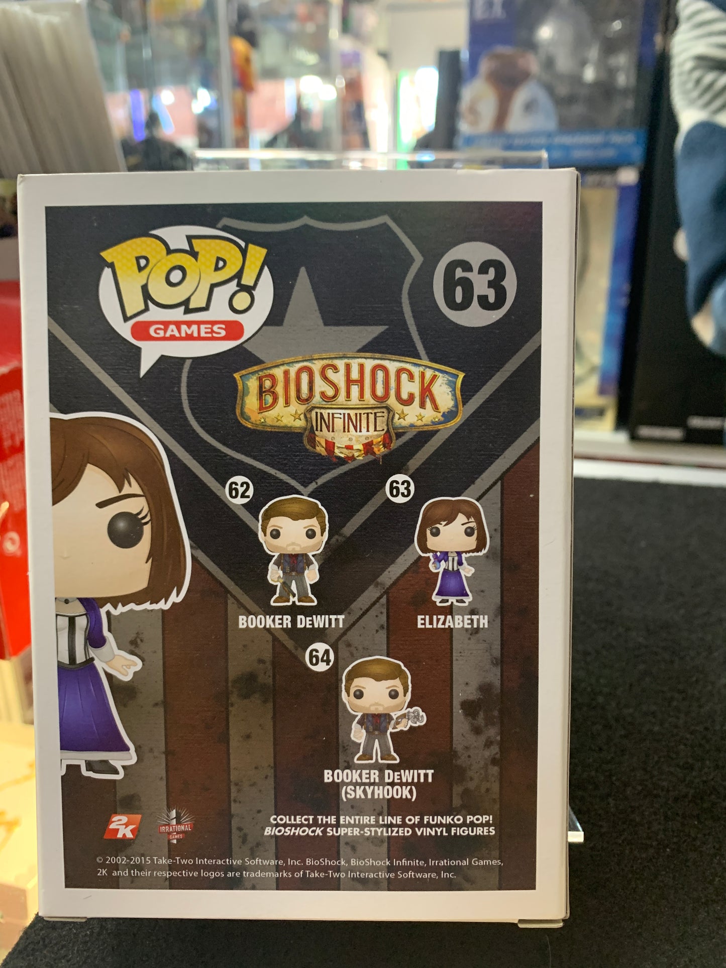 Pop funko Bioshock infinite 63 Elizabeth