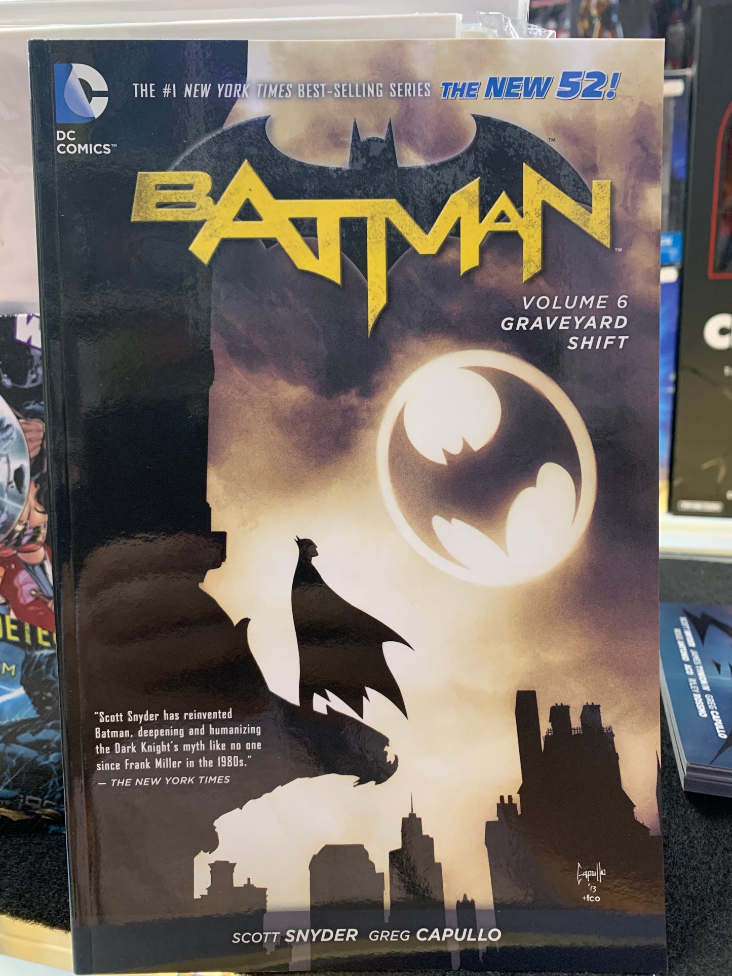 Batman volume 6 graveyard shift comic