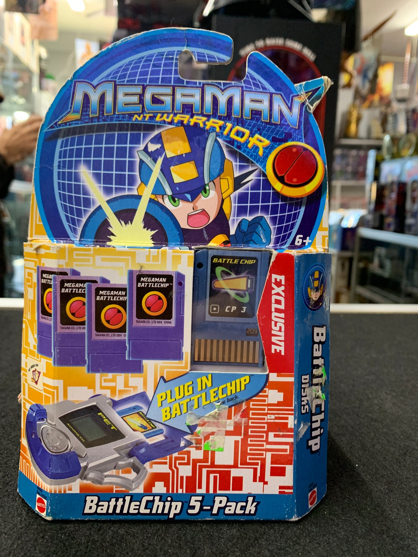 Megaman NT Warrior battlechip 5 pack