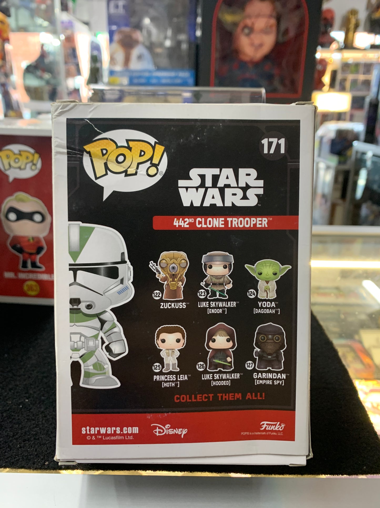 Pop funko Star Wars 171 , 442nd clone Trooper