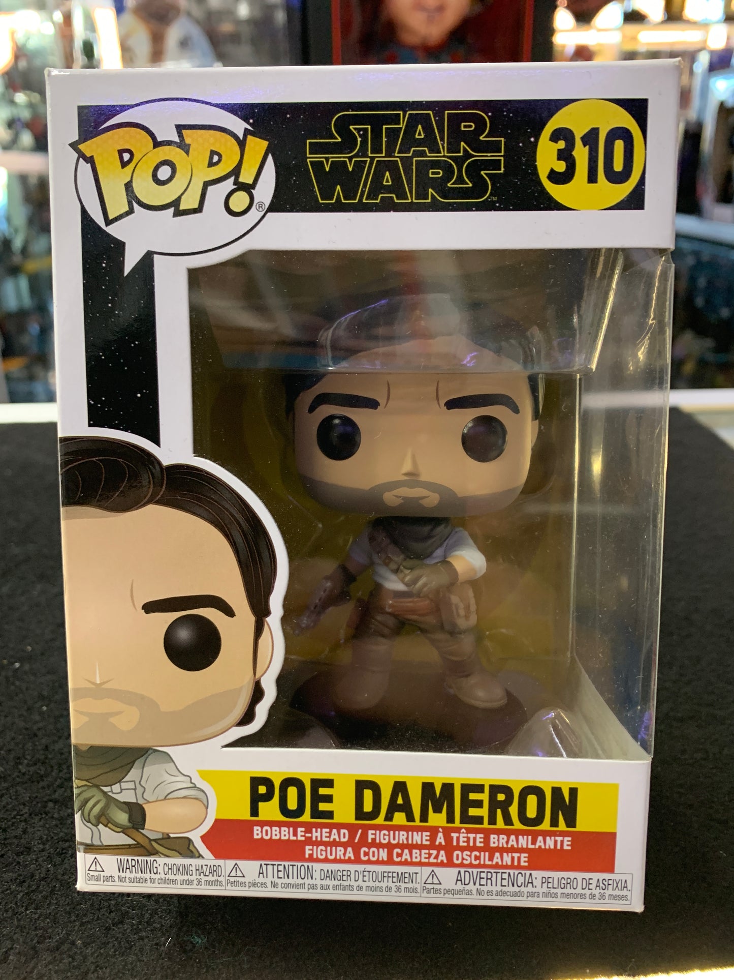 Pop funko Star Wars 310 Poe Dameron