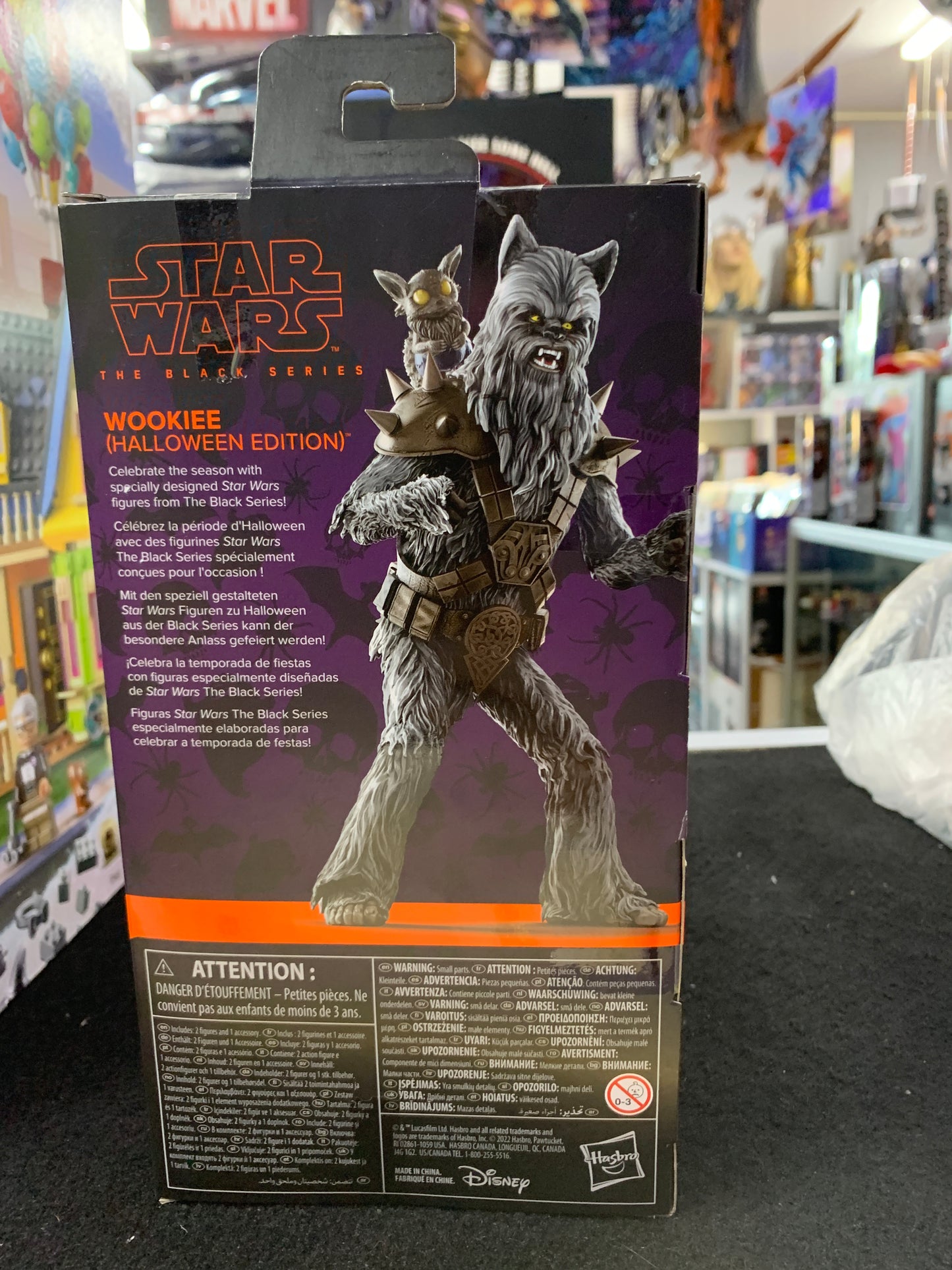 Star Wars the black series Wookiee Halloween edition