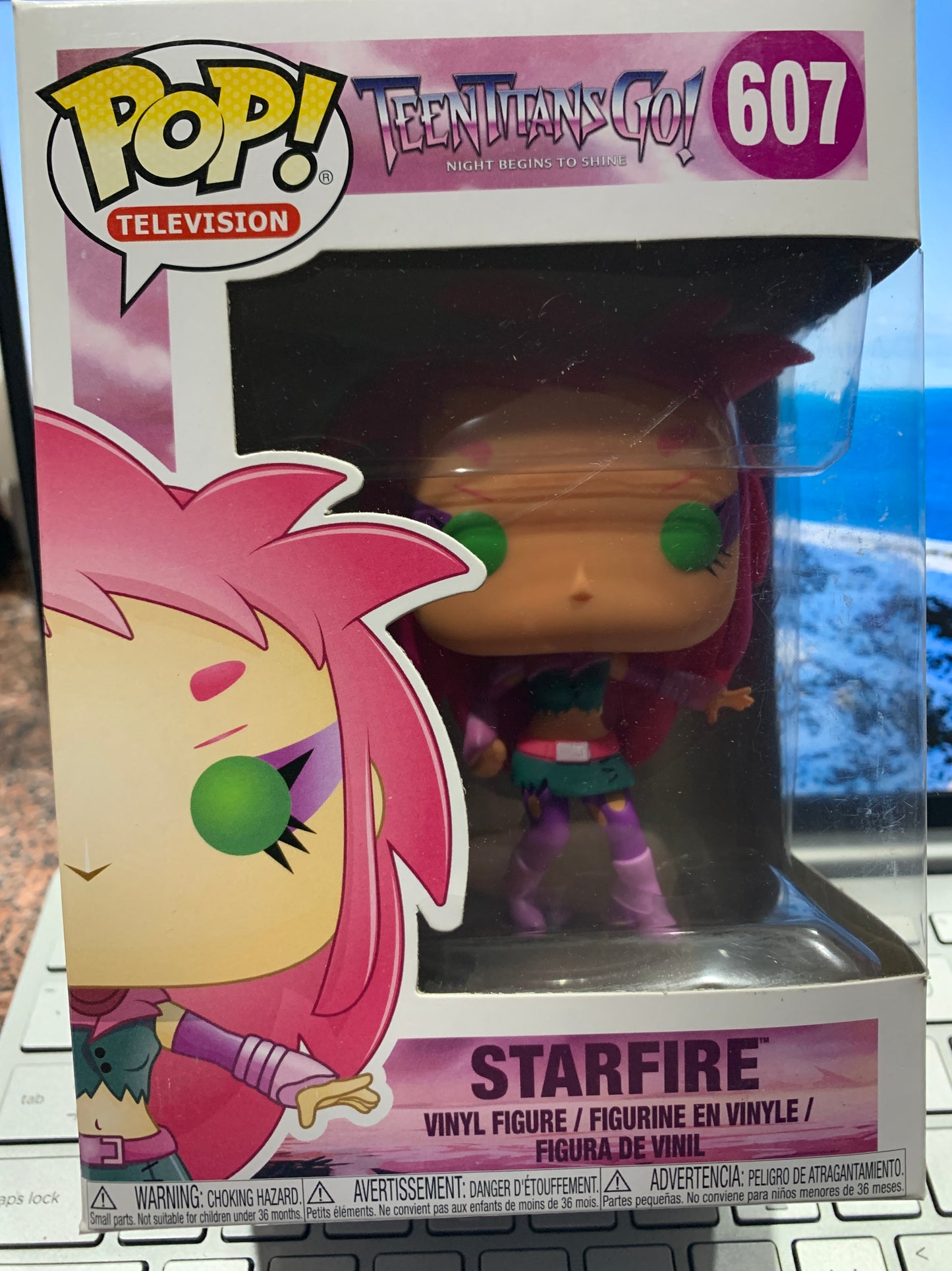 Pop vinyl teen Titans go 607 starfire