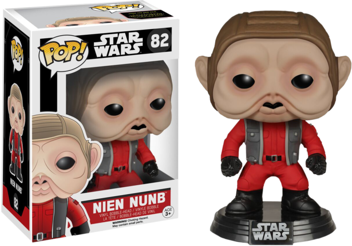 Funko Star Wars Episode VII The Force Awakens #82 Nien Nunb Pop! Vinyl - N06925