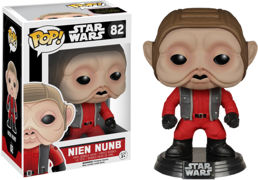 Funko Star Wars Episode VII The Force Awakens #82 Nien Nunb Pop! Vinyl - N06925