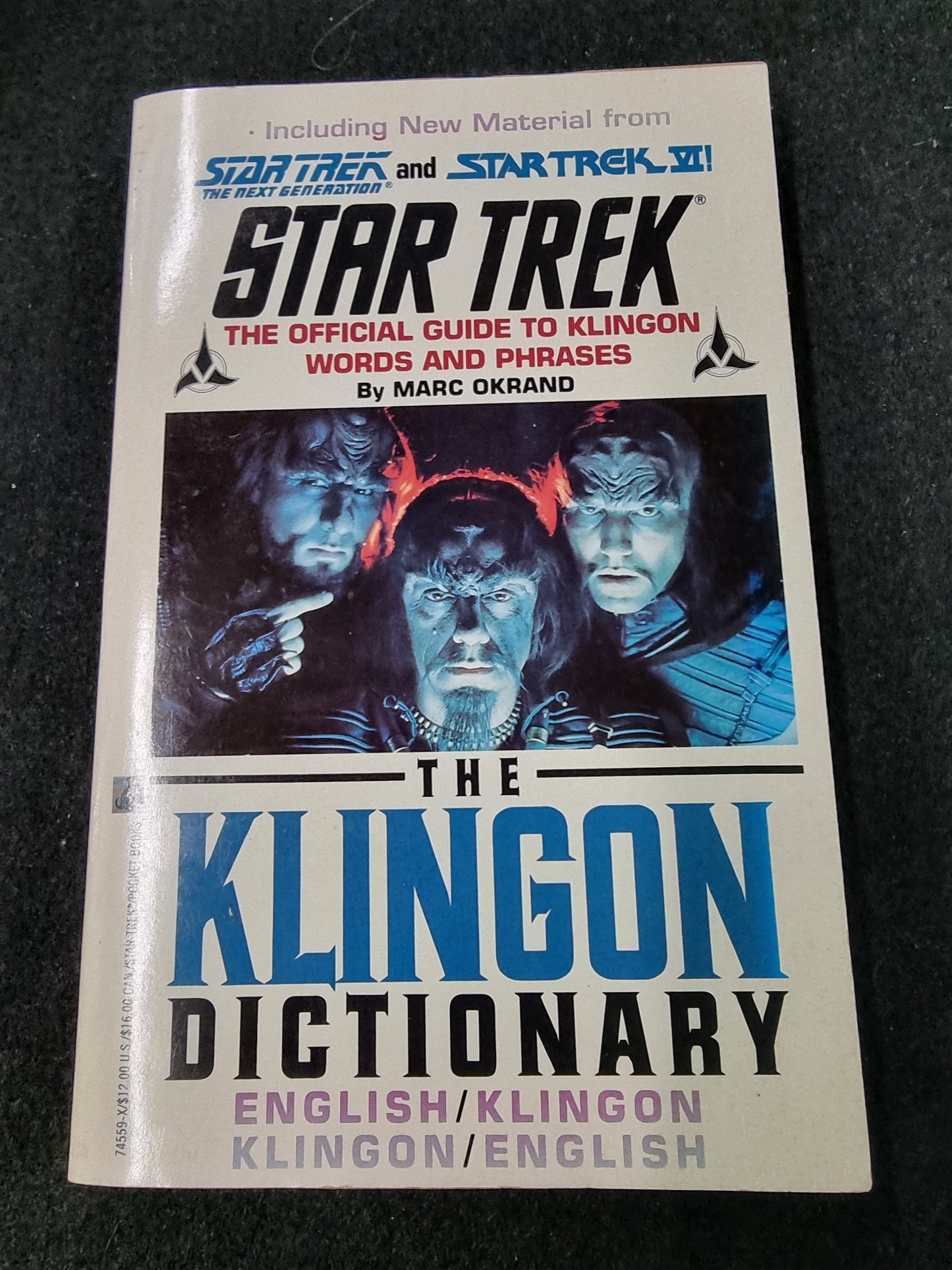 STAR TREK THE KLINGON DICTIONARY