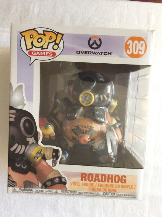 Roadhog #309 - Overwatch - Funko Pop! Vinyl 6" Figure - N06553