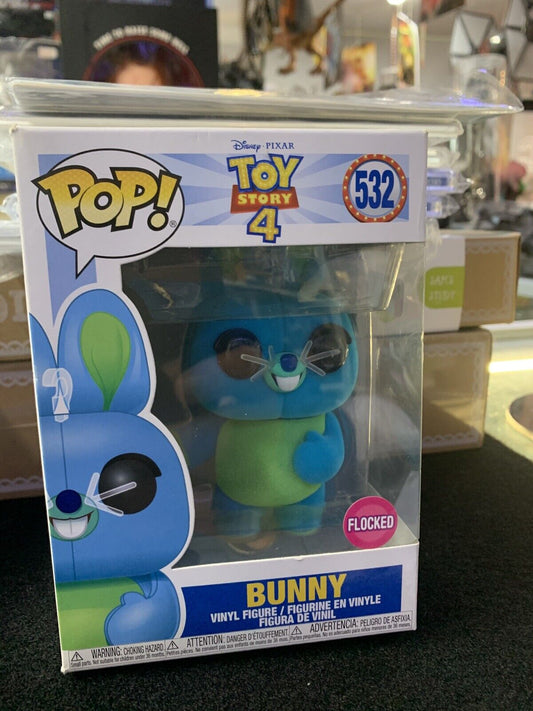 Disney Pixar Toy Story 4 #532 Bunny Flocked Funko Pop! n06573