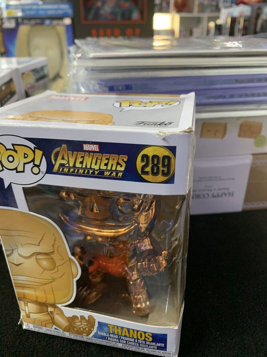 Marvel Funko Pop Vinyl Thanos (Copper Chrome) - Avengers Infinity War 289 n06572