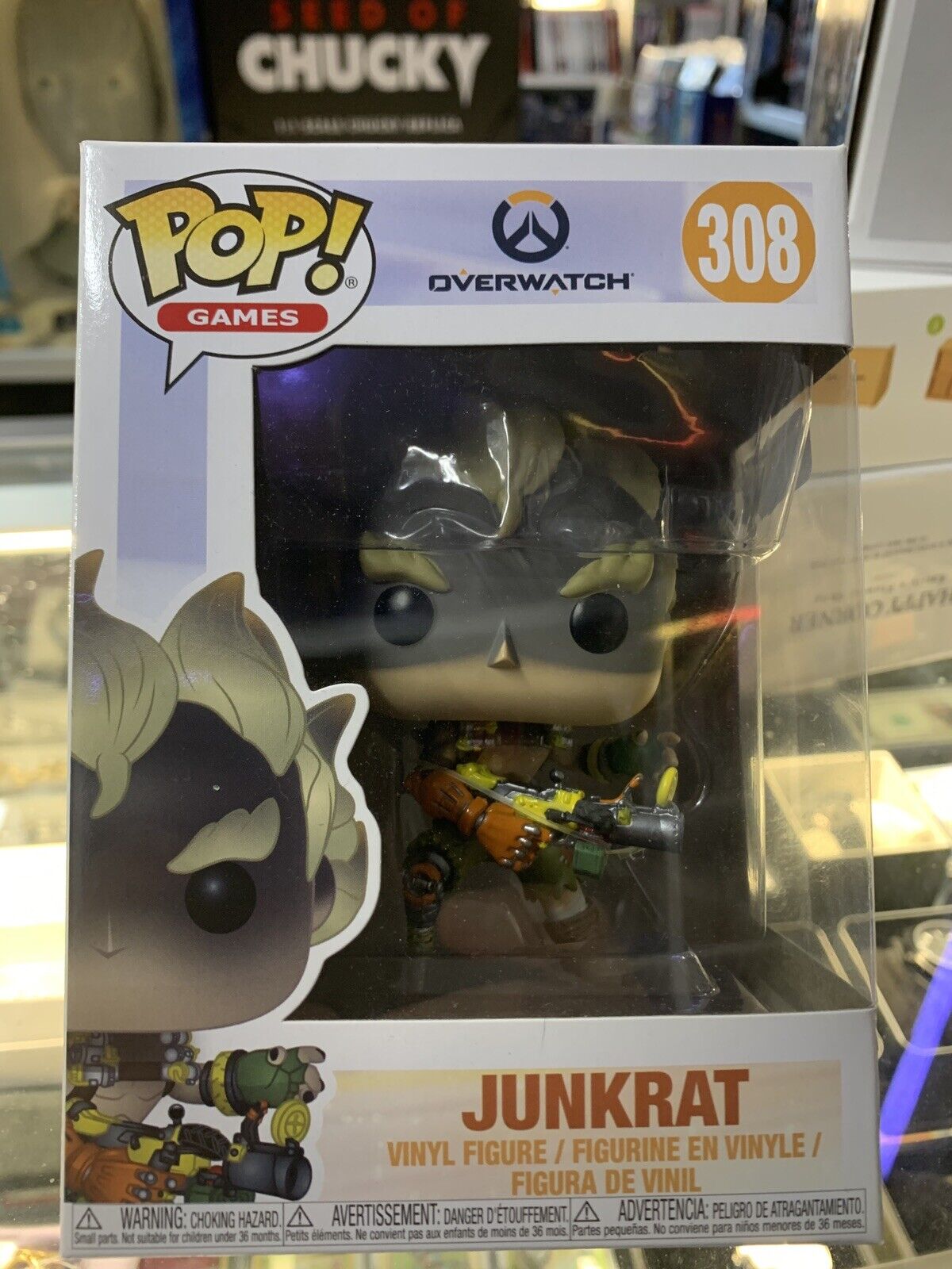 POP Vinyl figure Overwatch ~JUNKRAT~ Funko #308 n06559