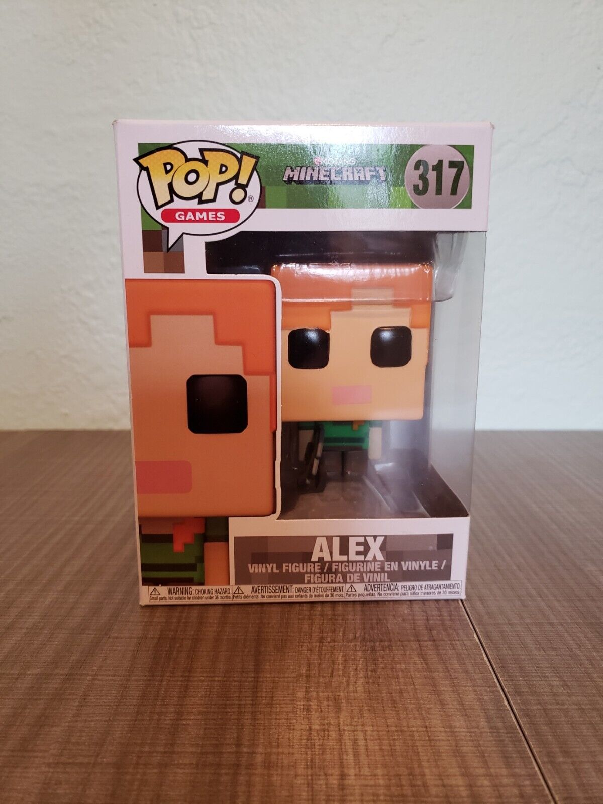 POP! Games Minecraft Alex #317 Vinyl Figure Funko - N06661