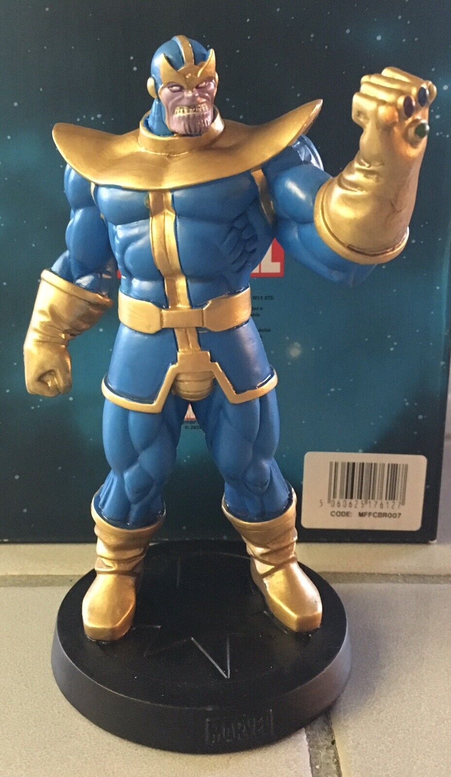 Eaglemoss Marvel Comics Classic Thanos Figurine 7” Avengers Infinity War N06781