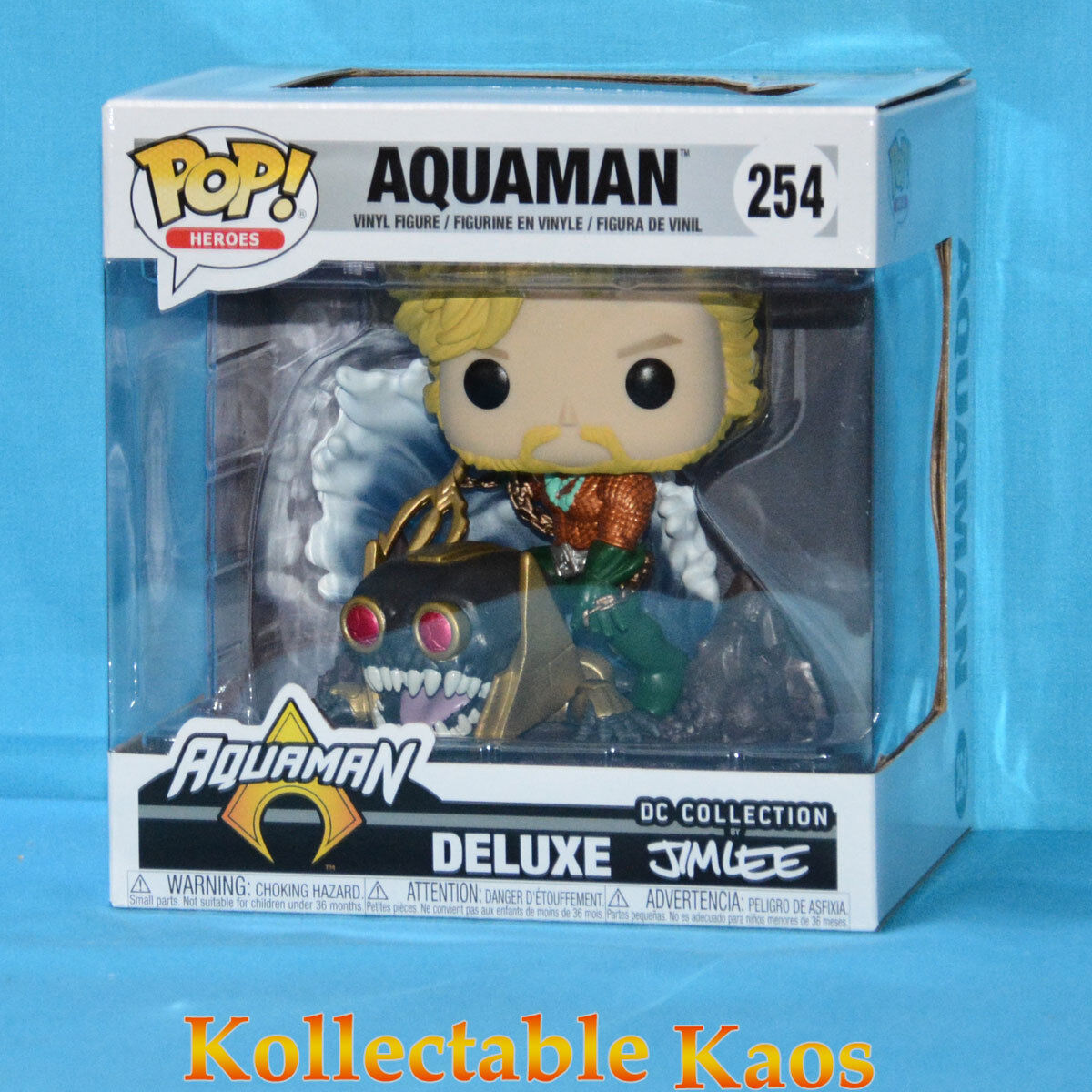 Funko Aquaman Jim Lee Collection Deluxe Pop! Vinyl Figure #254 - N06881