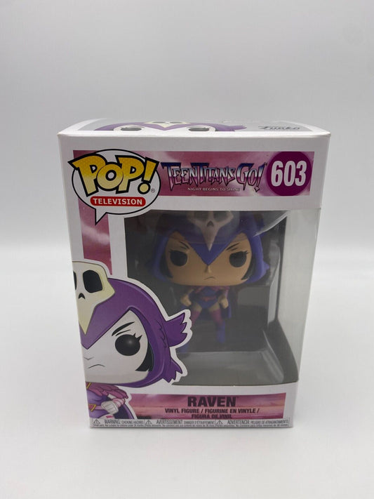 Funko Pop! Raven #603 Teen Titans Go! Television Series Vinyl Figure - N06932