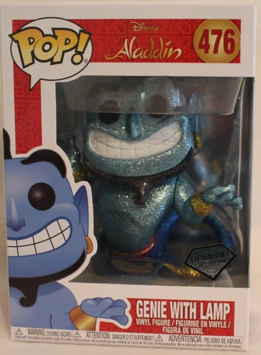 Funko Pop! Vinyl Aladdin GENIE WITH THE LAMP Diamond Collection #476 - N09325