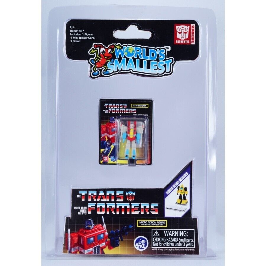 World's Smallest Transformers 1.25" 3.1cm - Starscream - N08667