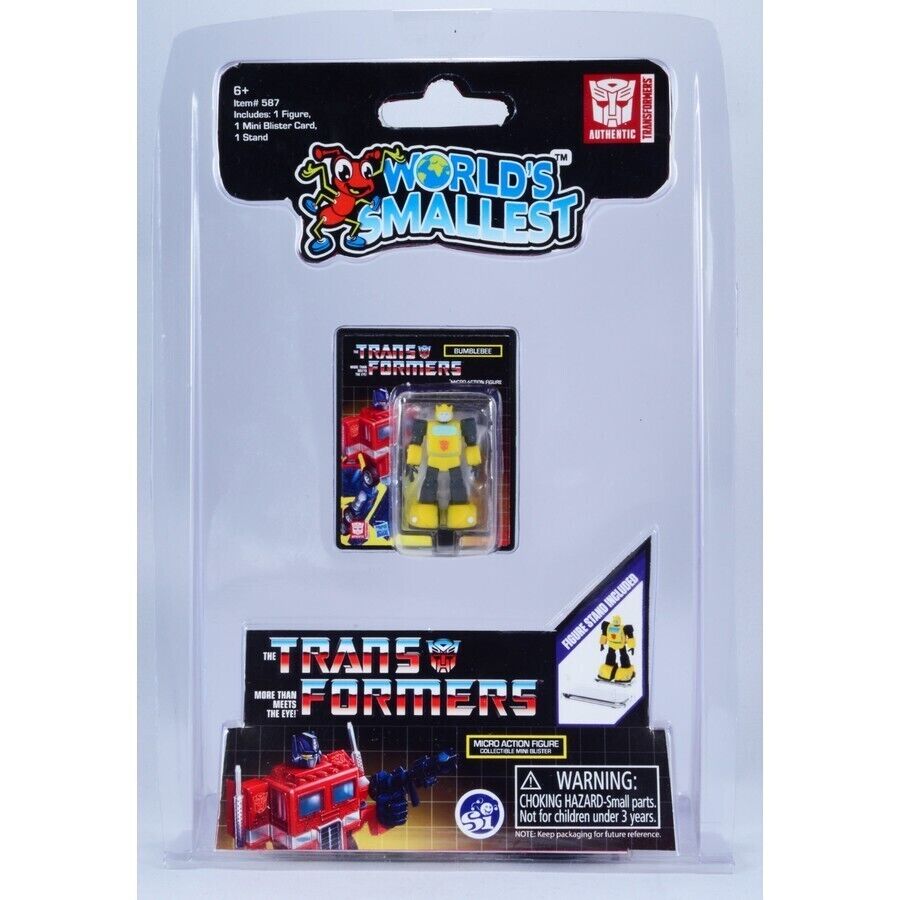 World's Smallest Transformers 1.25" 3.1cm - Bumblebee - N08668