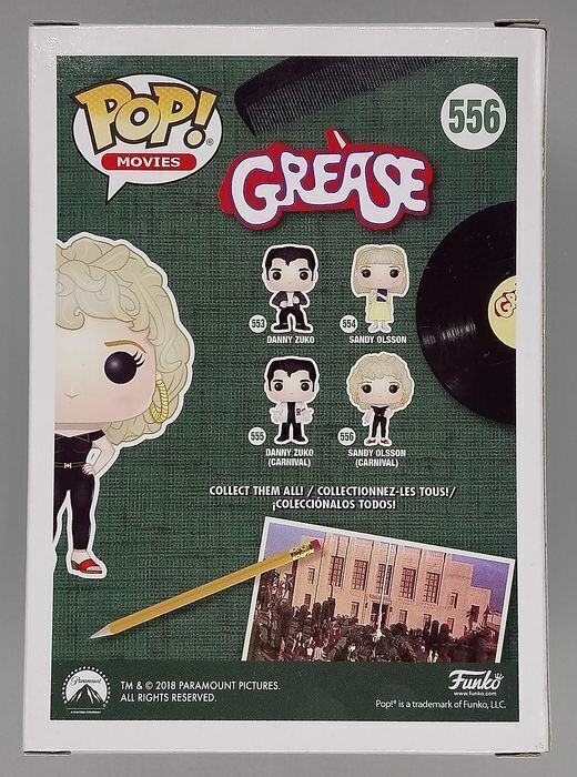 Funko Pop! Movies Grease 40th Ann Sandy Olsson Carnival #556 4in Vinyl Figure - N08785