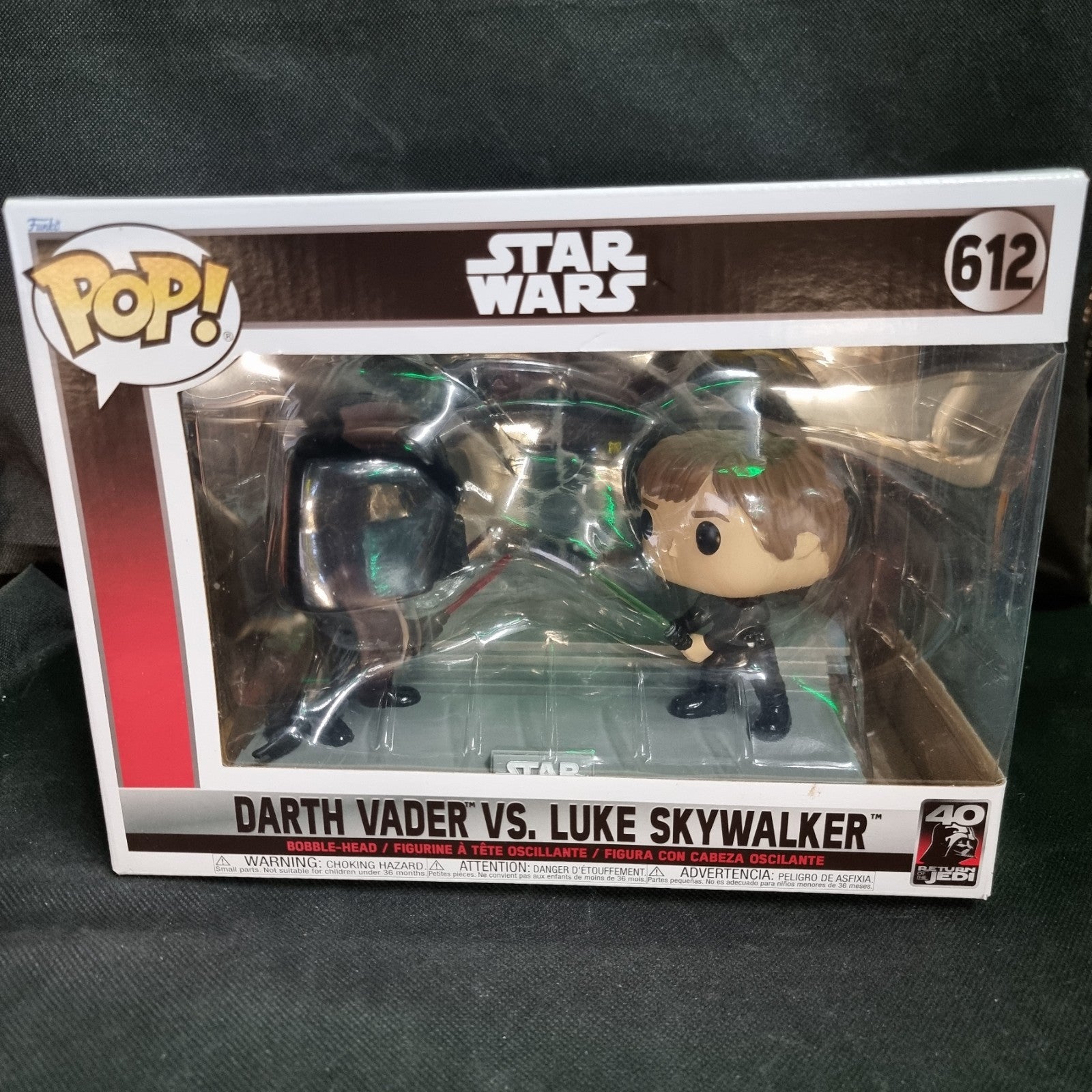 Funko Pop! Moments: Star Wars - Darth Vader Vs. Luke Skywalker #612