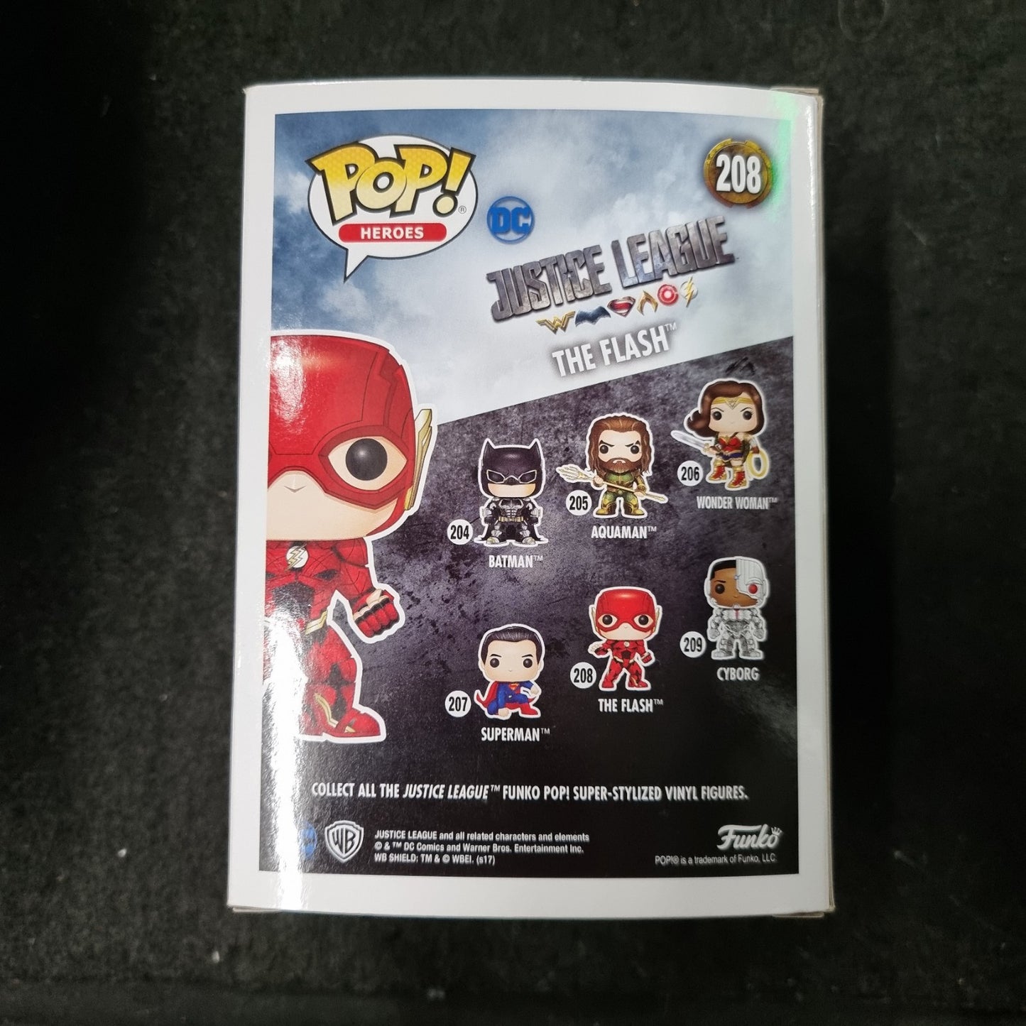  DC Comics Funko Pop! #208 - The Flash - Justice League 