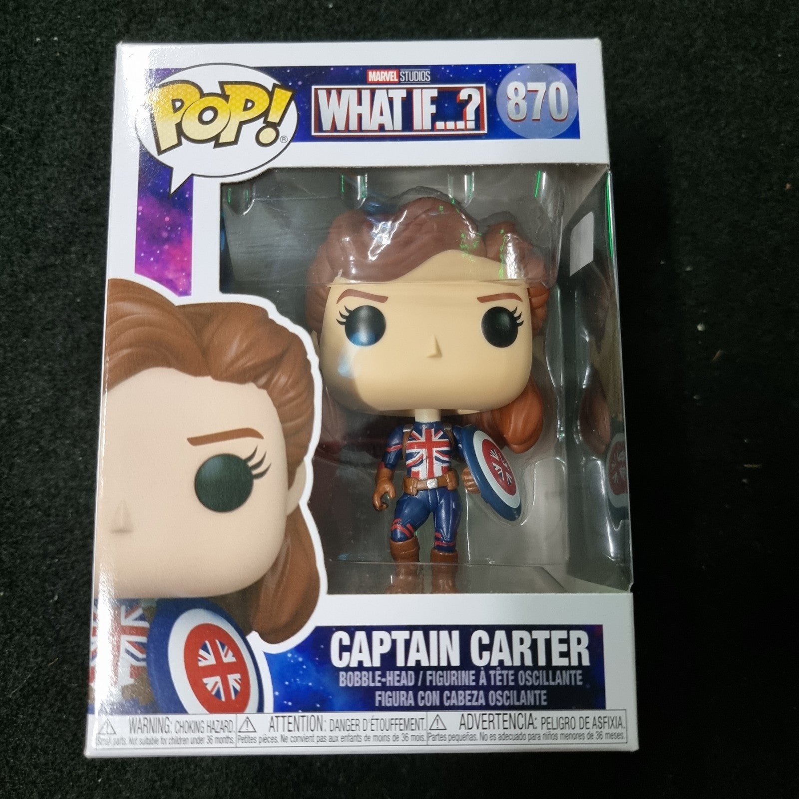 Funko Pop! TV: What If...? - Captain Carter Vinyl Figure 