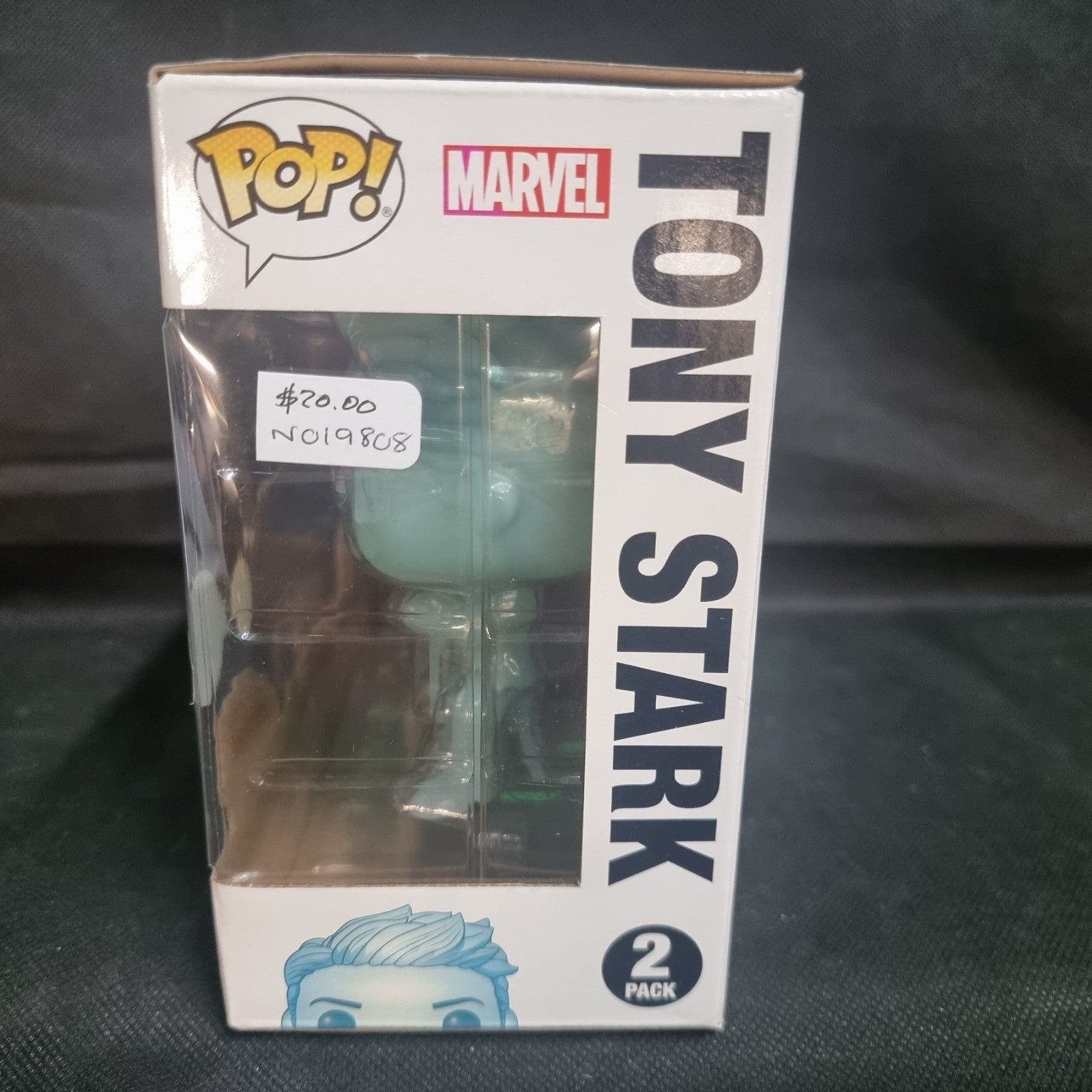 Funko POP! MORGAN STARK + TONY STARK 2 Pack - Avengers Endgame Glow in the Dark