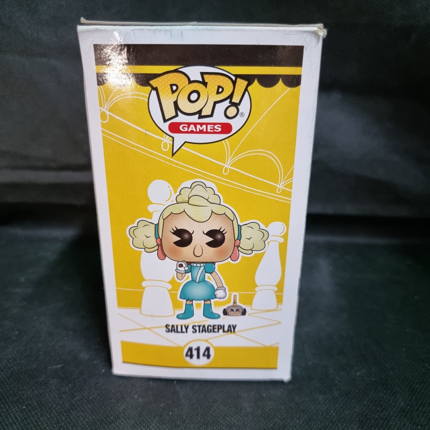 Funko Pop! Vinyl: Cuphead - Sally Stageplay #414 Box Damaged 