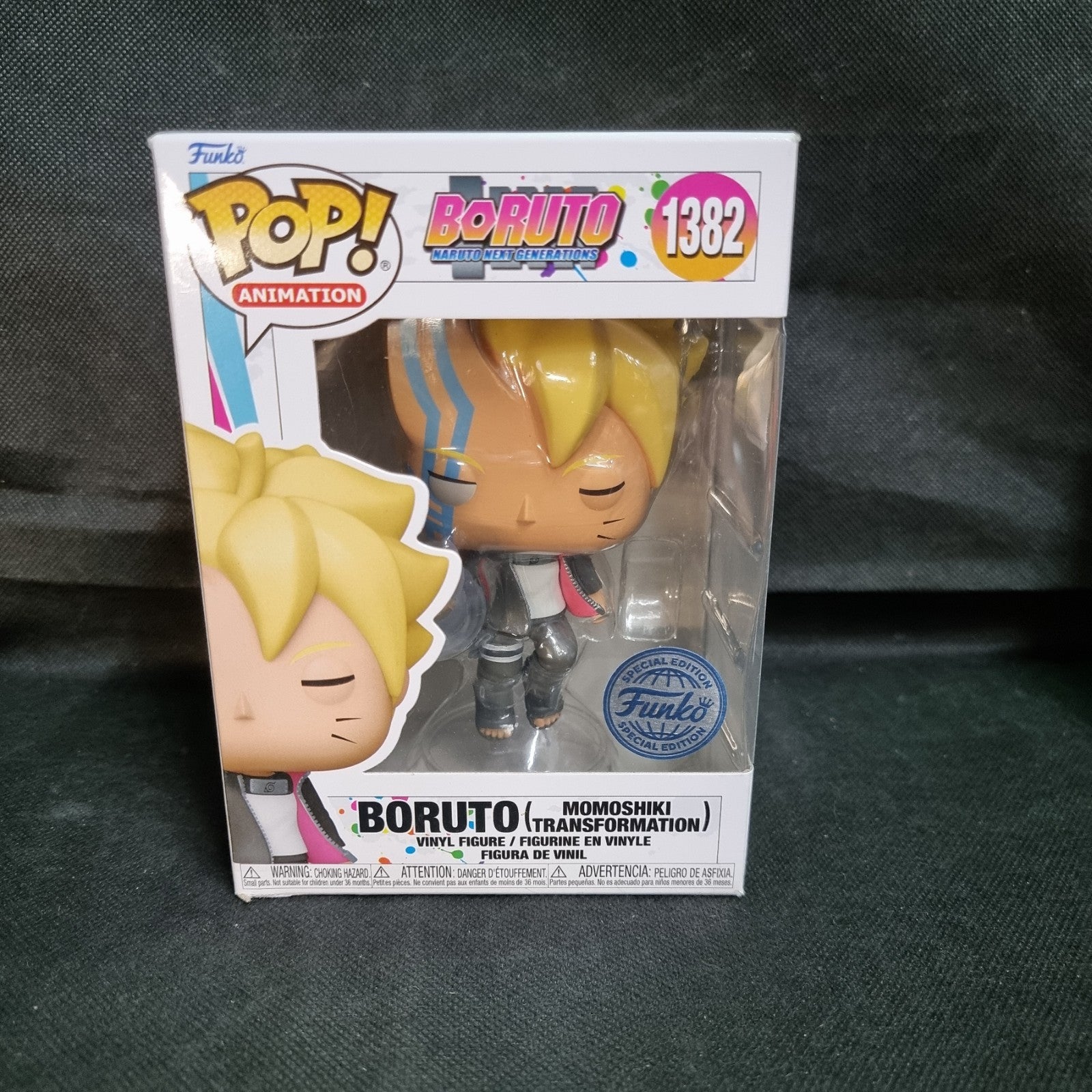 Funko Pop Naruto Boruto Momoshiki Transformation #1382 Funko Exclusive