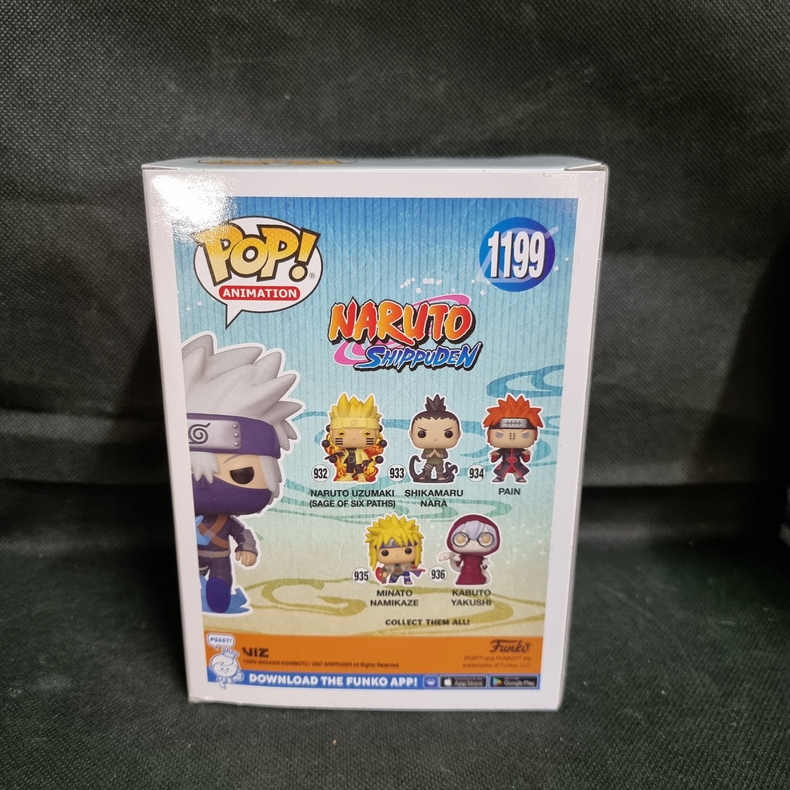 Funko Pop! Naruto Shippuden Kakashi Hatake #1199 Special Edition Vinyl Figure 