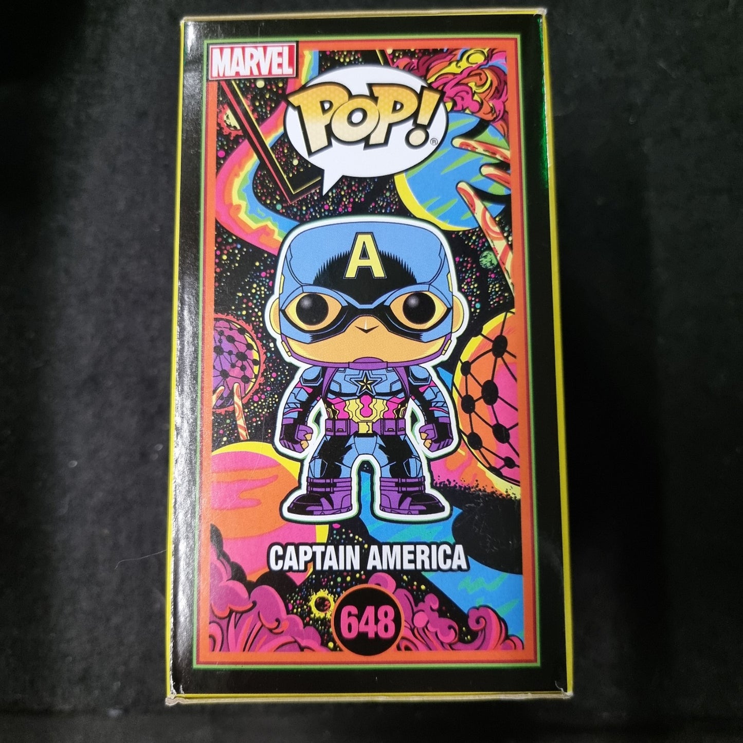 Captain America (Black Light) #648 - Marvel - Funko Pop!