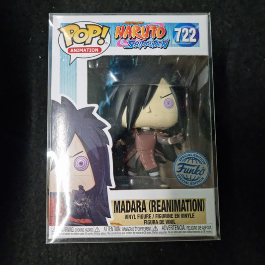 FUNKO POP NARUTO SHIPPUDEN MADARA (REAIMATION) #722 SPECIAL EDITION 