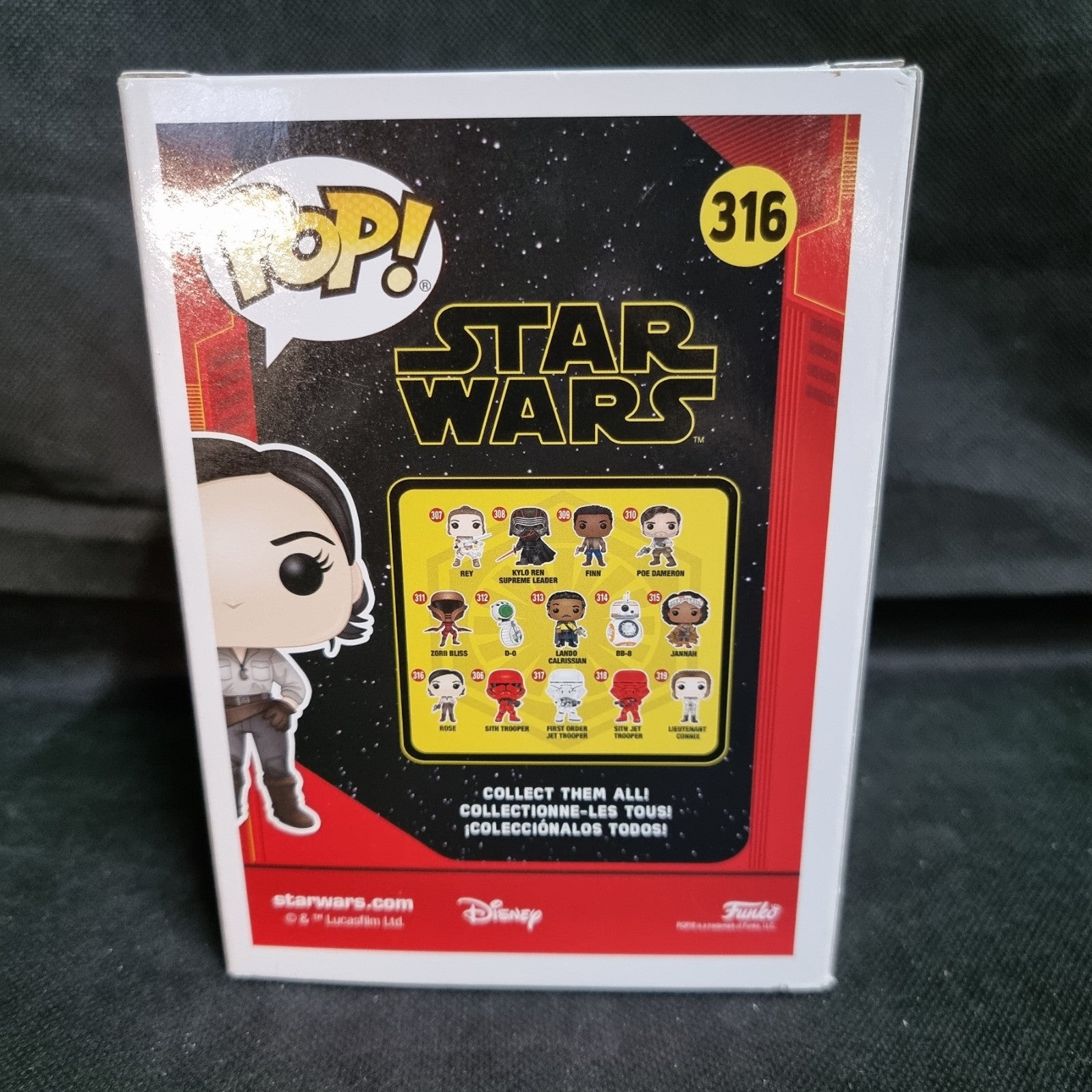 Funko Pop Star Wars Rose #316 