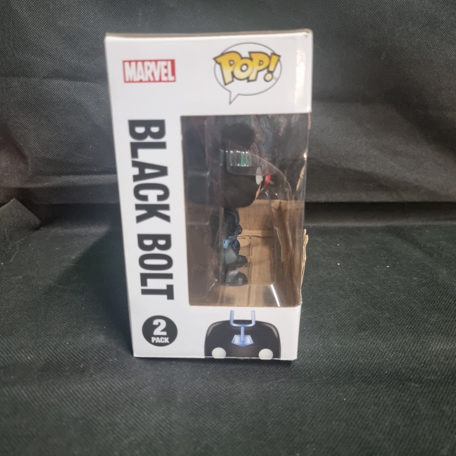 Black Bolt & Lockjaw GITD Pop Vinyl 2-pack 