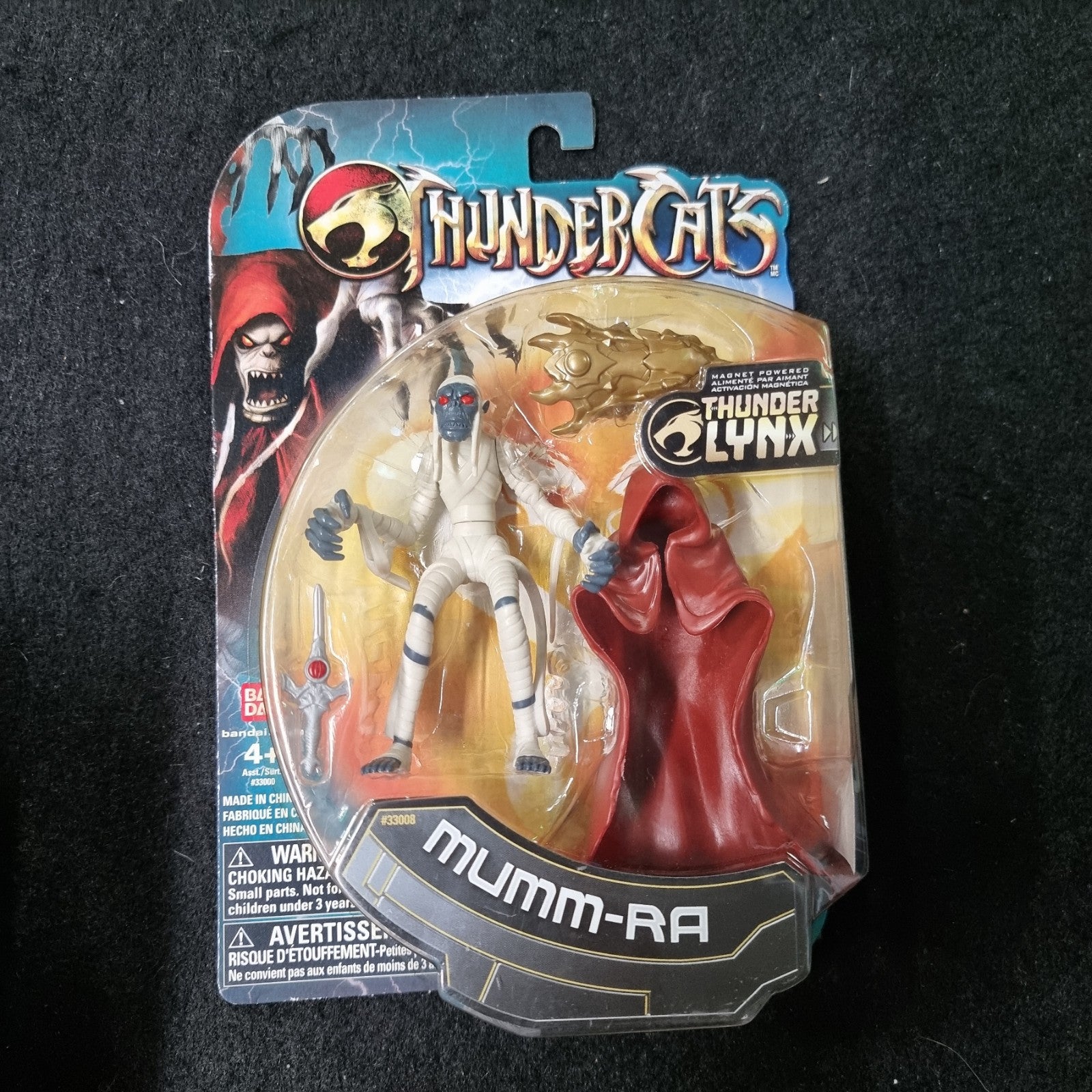 2011 Bandai Thundercats Mumm-Ra  4" Action Figure 