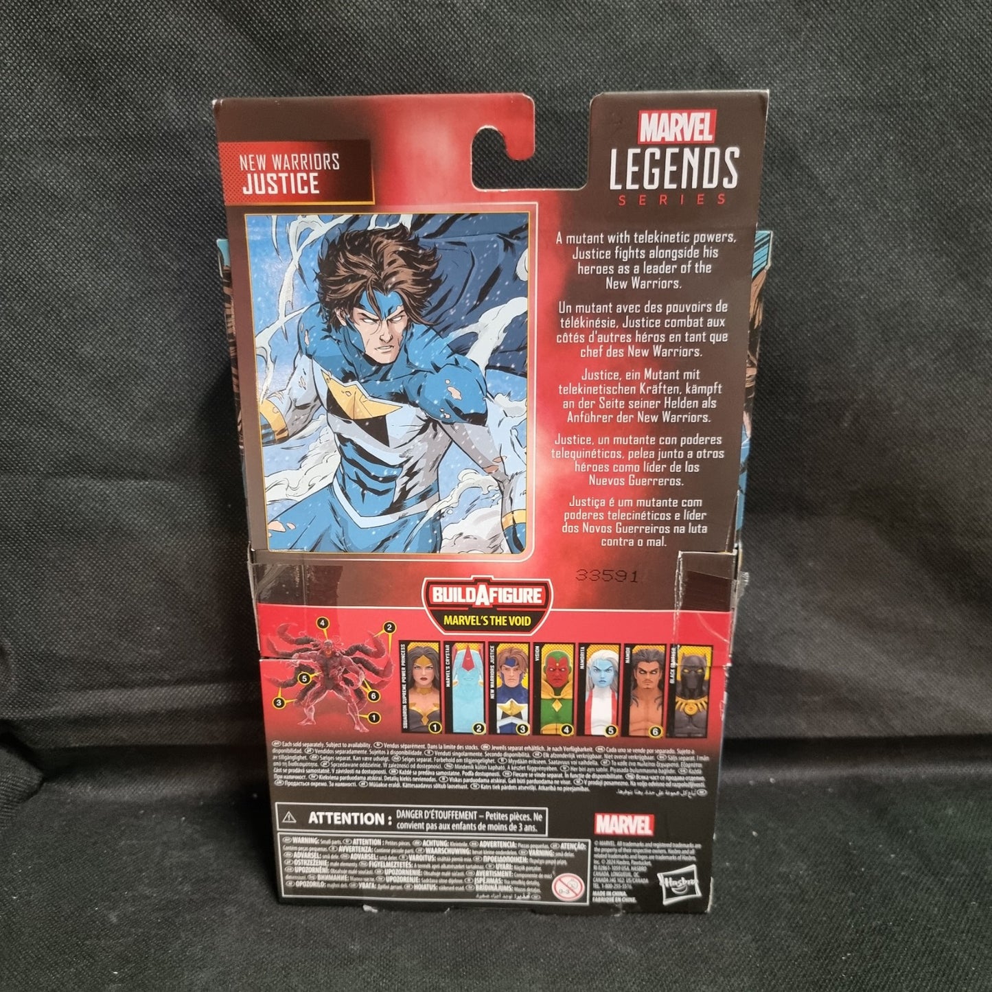 Marvel Legends Series New Warriors Justice Action Figure 