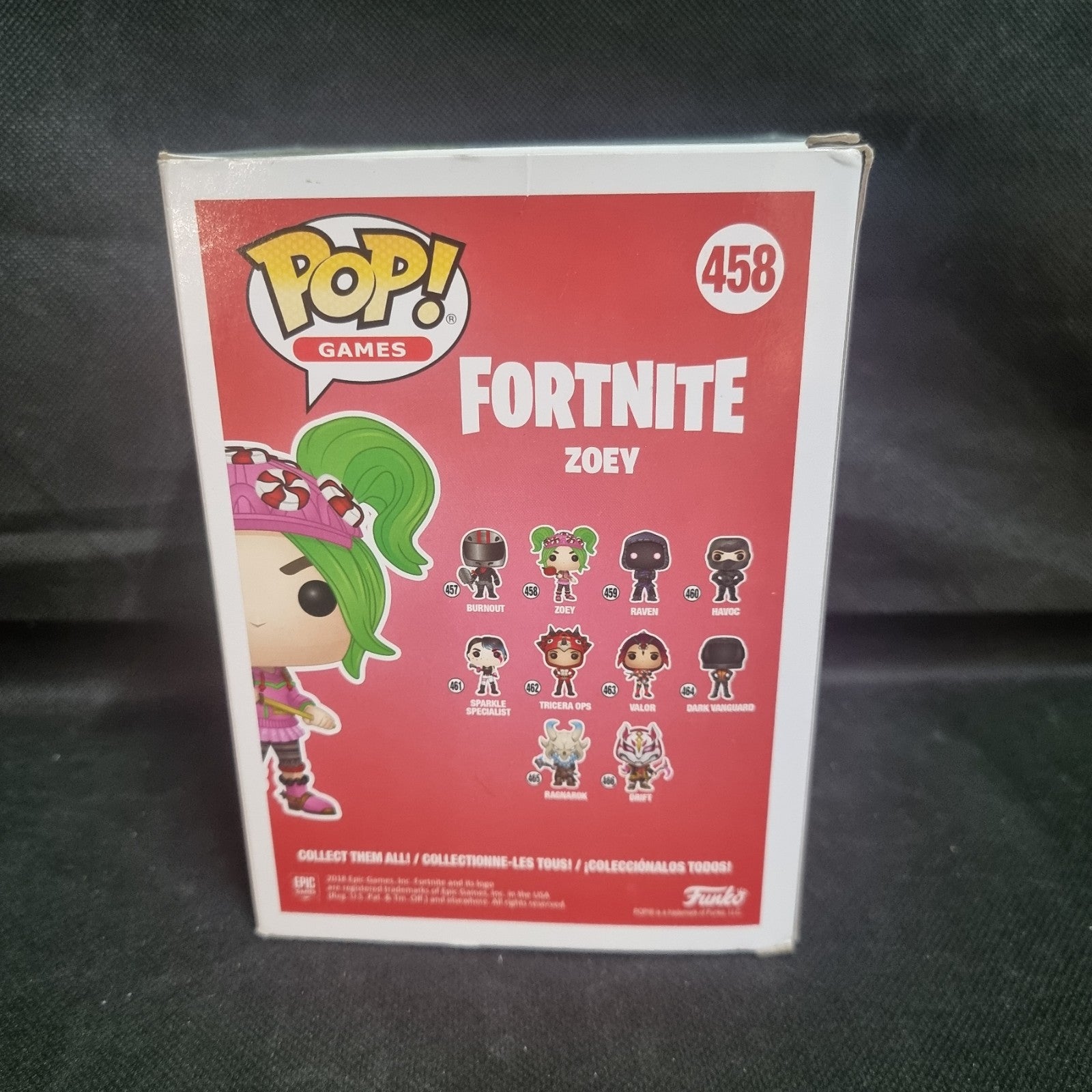 Fortnite POP! Games Zoey Vinyl Figure 458 Funko Epic Games