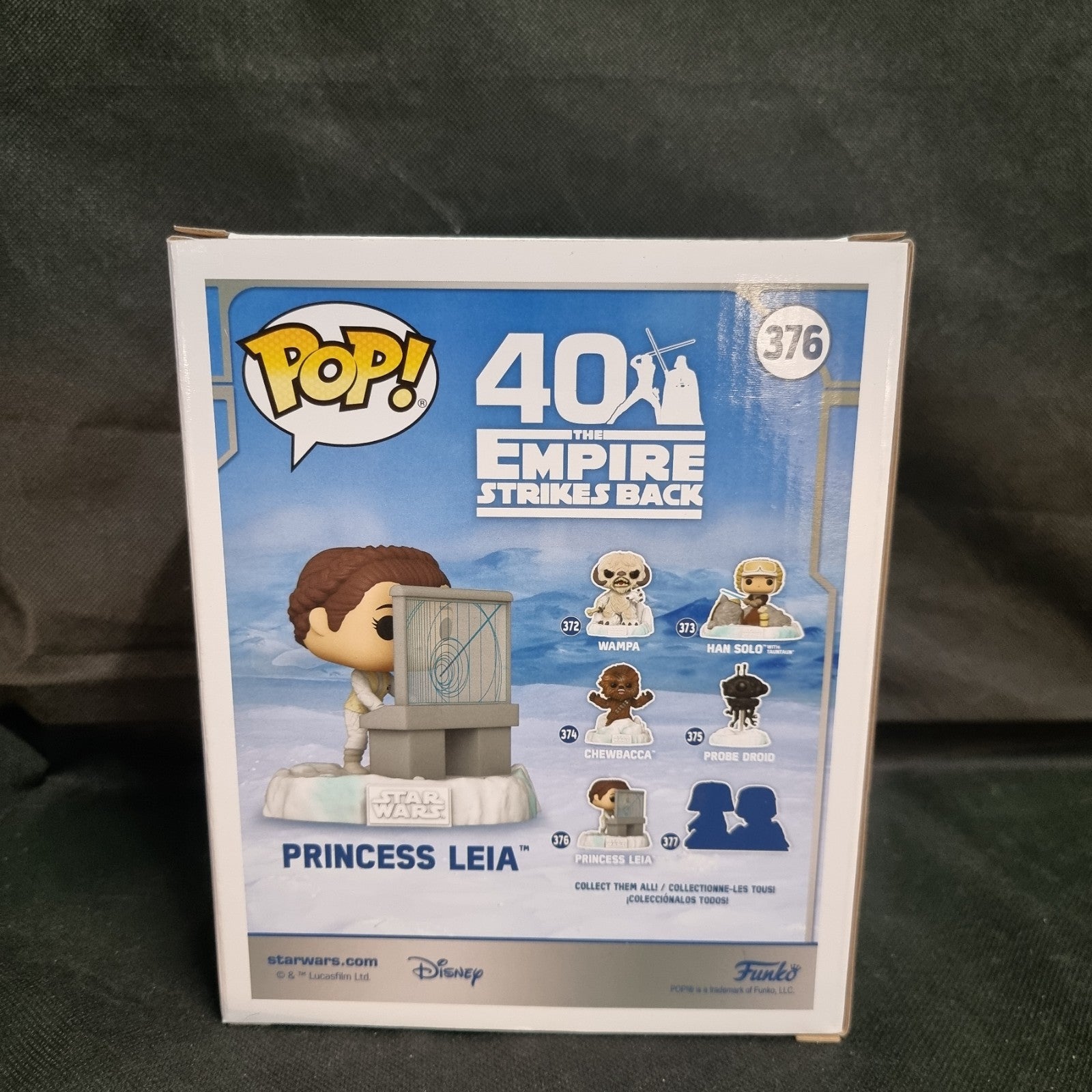 Funko Pop! Star Wars Princess Leia 376 Deluxe Battle At Echo Base