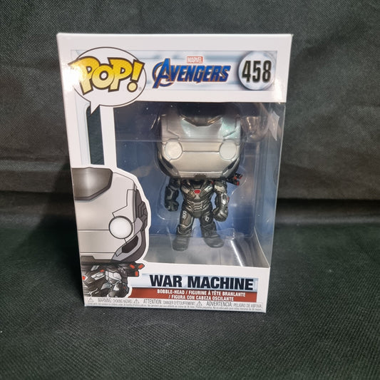 Funko Pop! Marvel Studios - Marvel Avengers War Machine #458 Bobble Head Figure