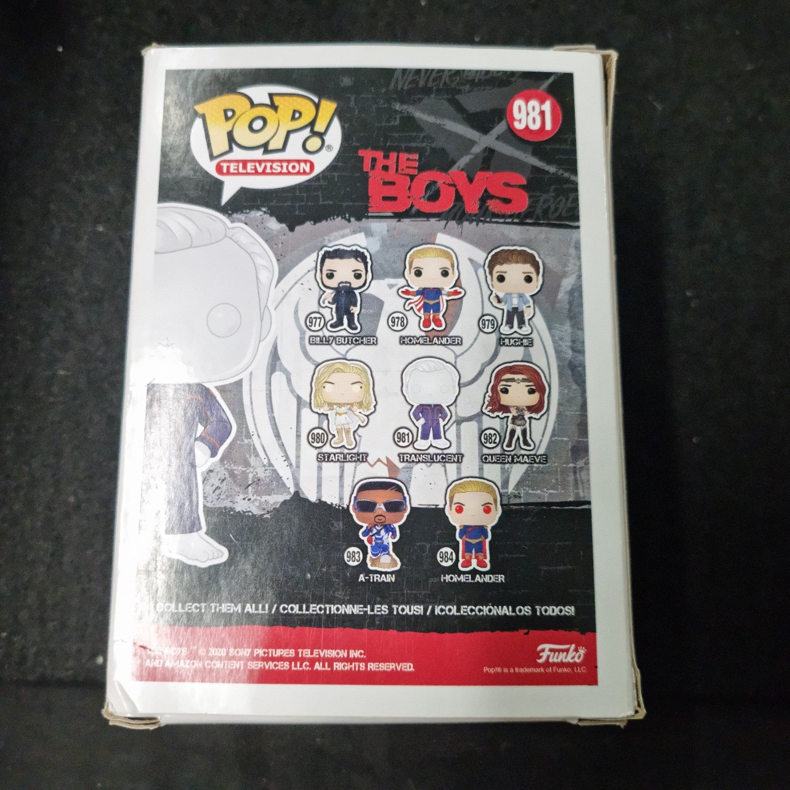 Funko Pop! Television: The Boys - Translucent #981