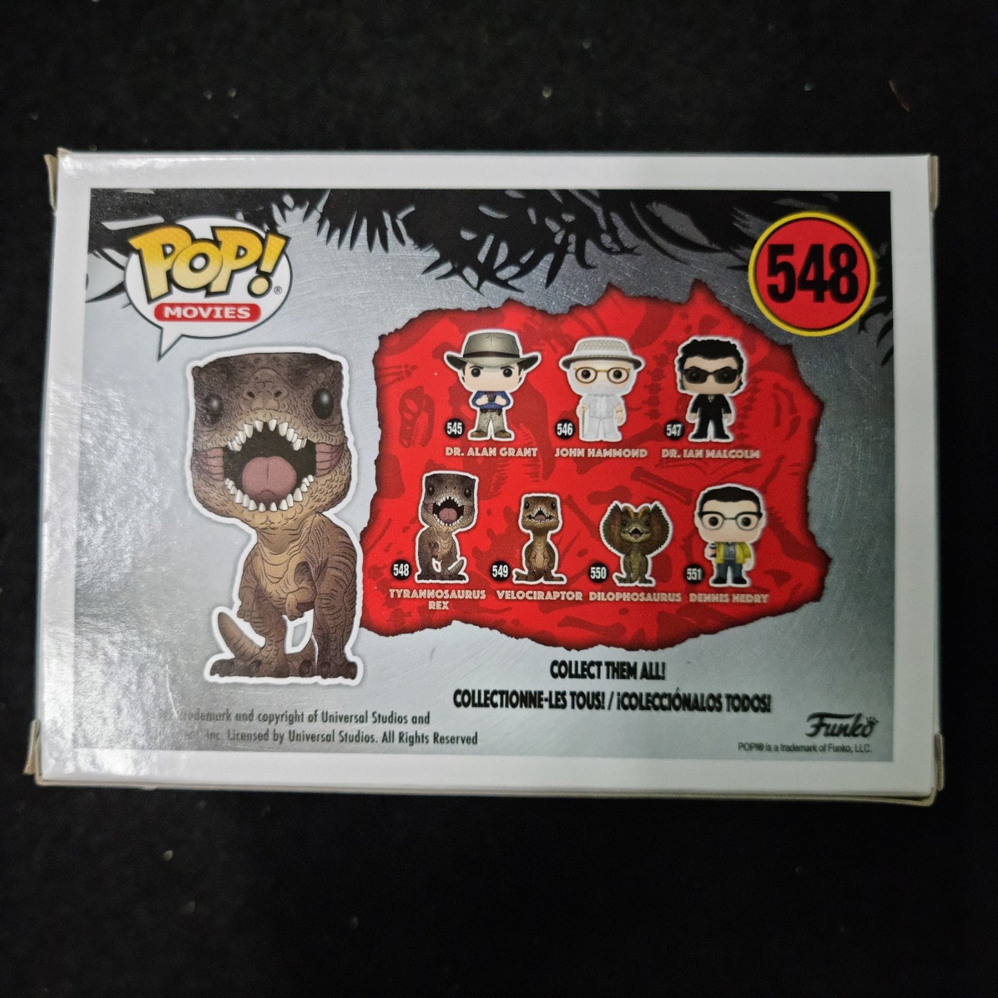 Jurassic Park Tyrannosaurus Rex Pop! #548 Vinyl Funko