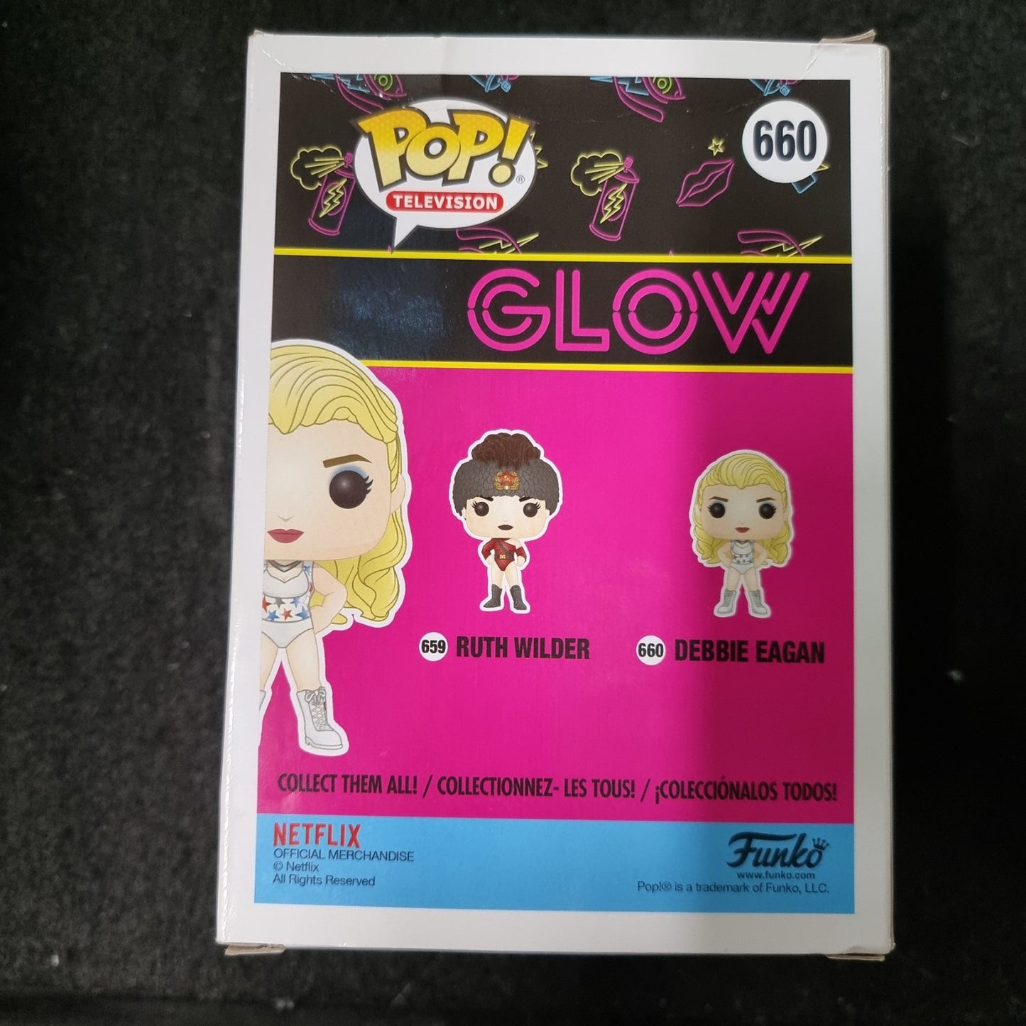 FUNKO POP GLOW DEBBIE EAGAN #660 VINYL FIGURE