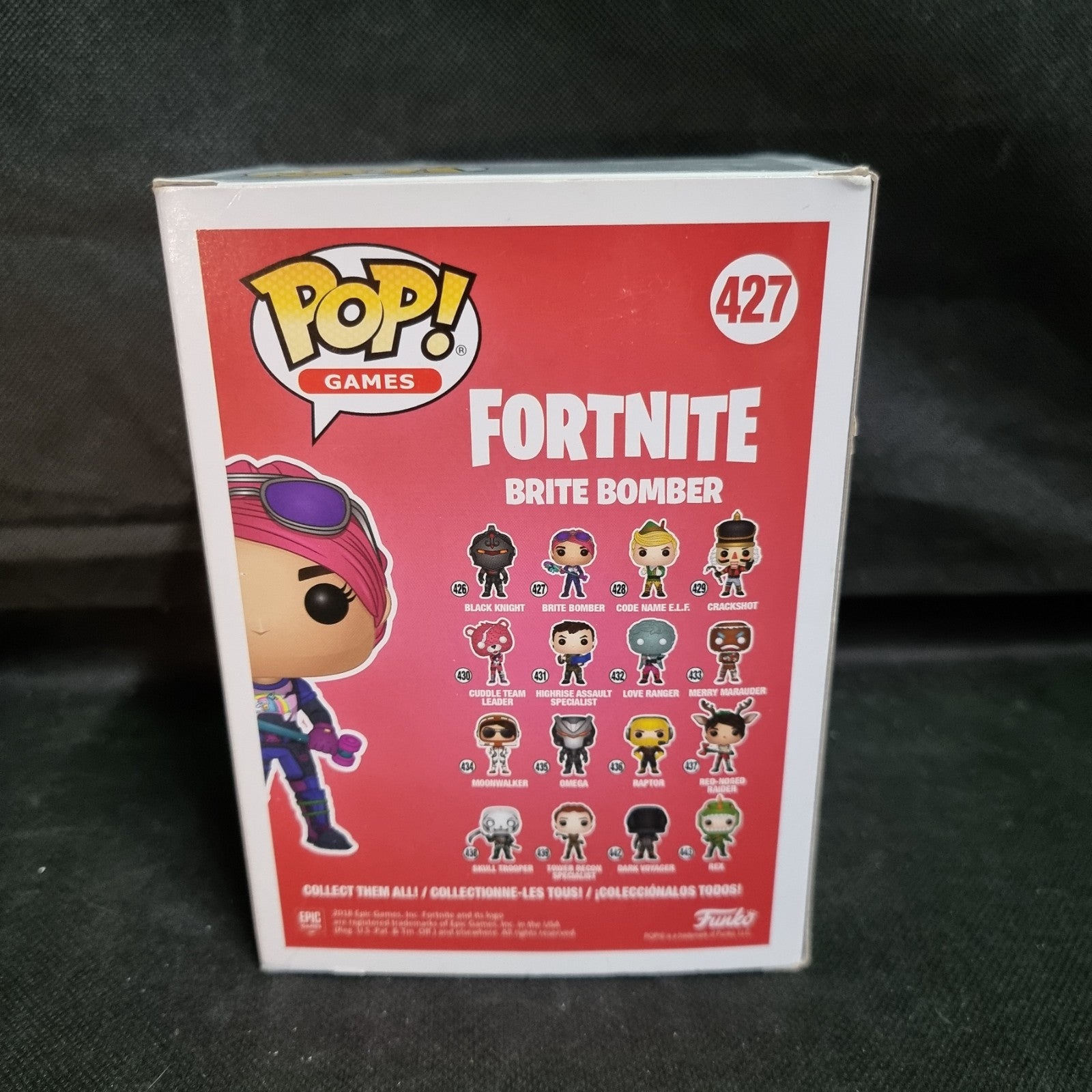 Funko Pop games! Fortnite Brite Bomber # 427  figure