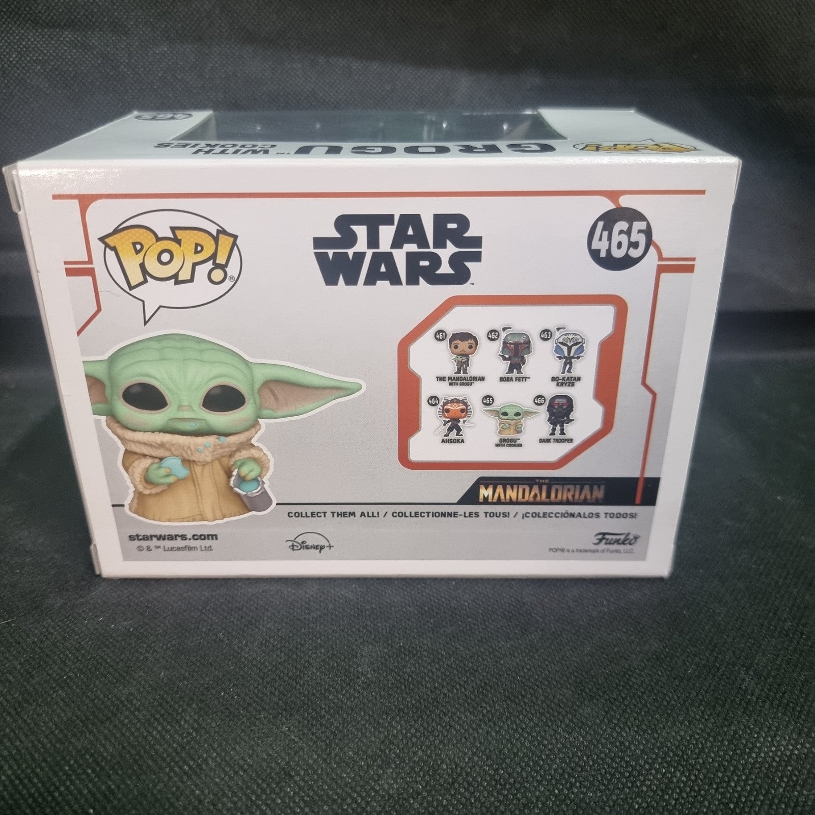 Funko Pop! Vinyl: Star Wars - Grogu with Cookie #465