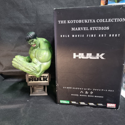 KOTOBUKIYA Marvel Fine Art The Incredible Hulk Movie Fine Art Bust #0174 of 2000