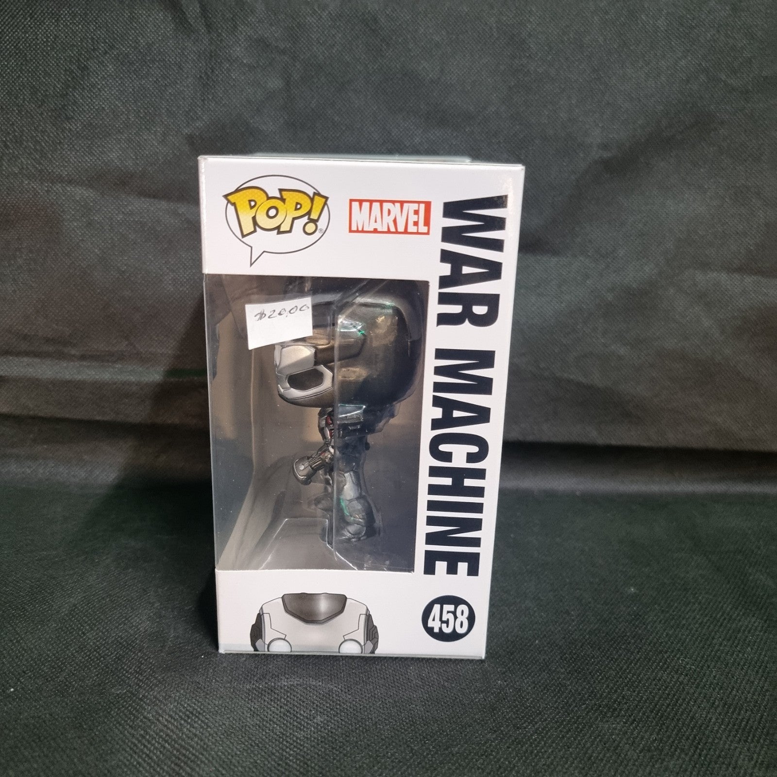 Funko Pop! Marvel Studios - Marvel Avengers War Machine #458 Bobble Head Figure