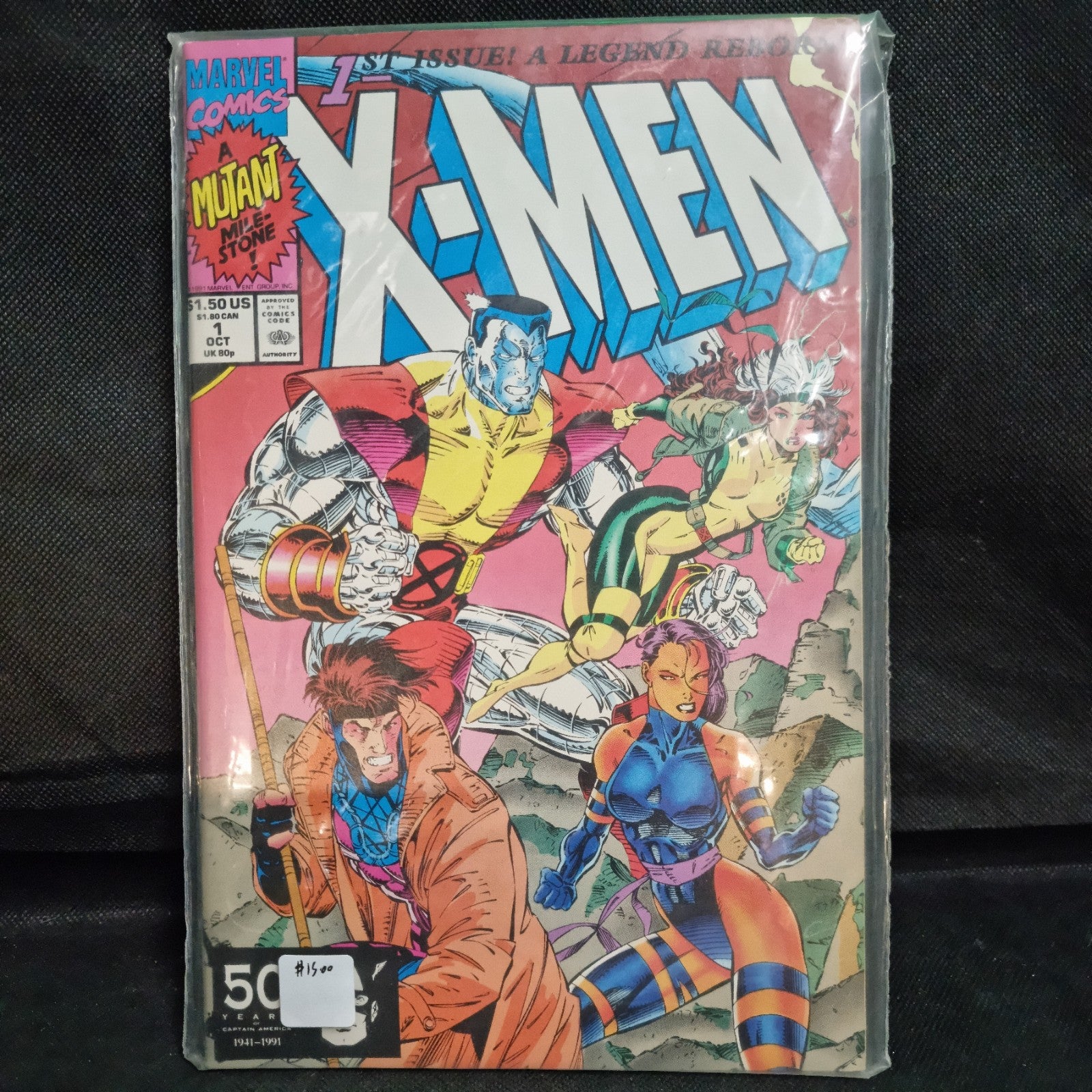 1991 ~ MARVEL COMICS ~ X-MEN #1 ~ "1ST ISSUE - A LEGEND REBORN" 