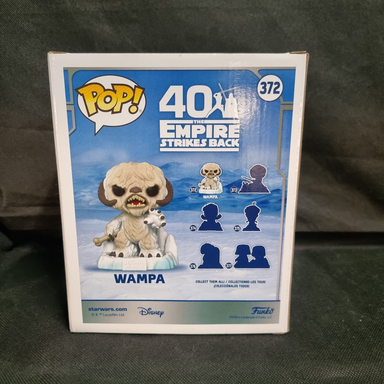 Funko POP! Star Wars Battle at Echo Base Wampa 6" Deluxe Figure Statue #372